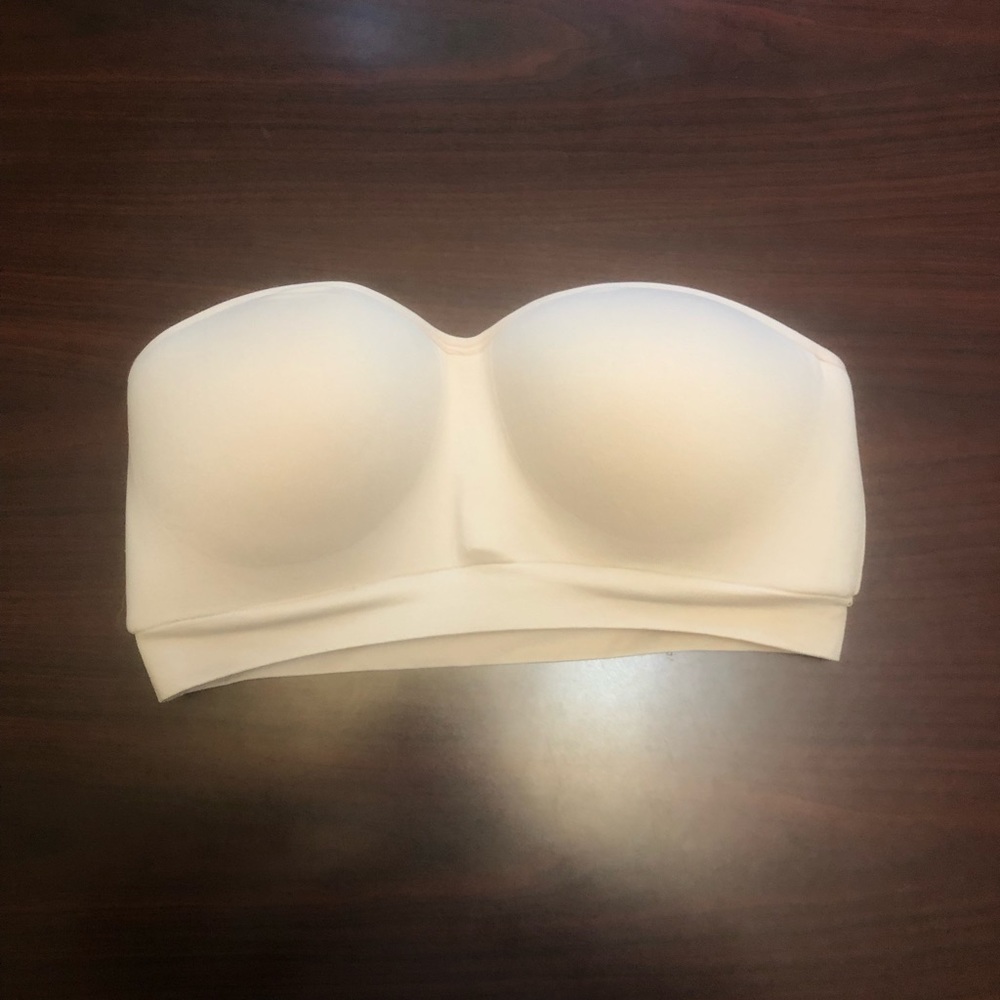 Beige Auden Brand Strapless Bra